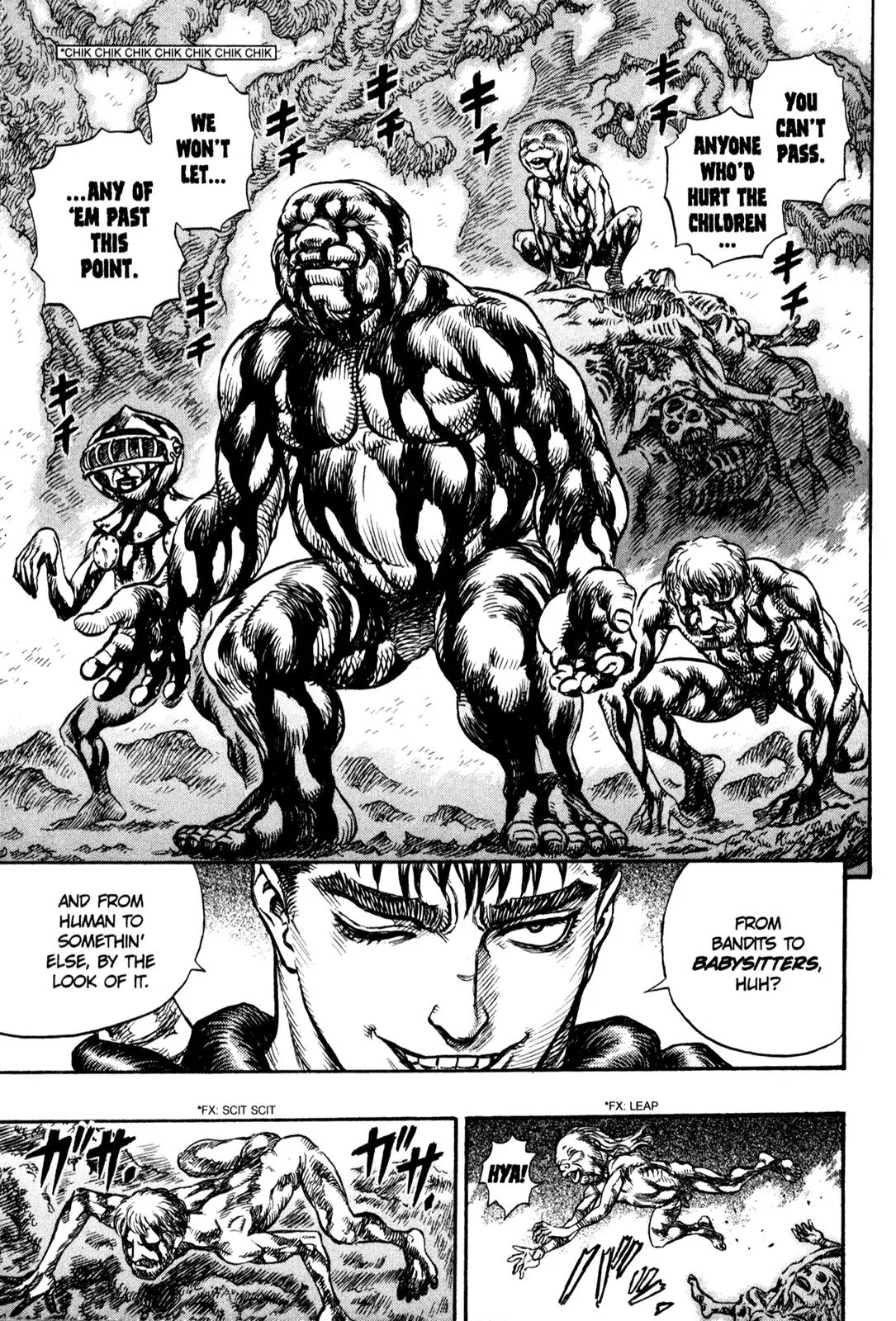 Berserk manga, chapter 105, page 7 of 21