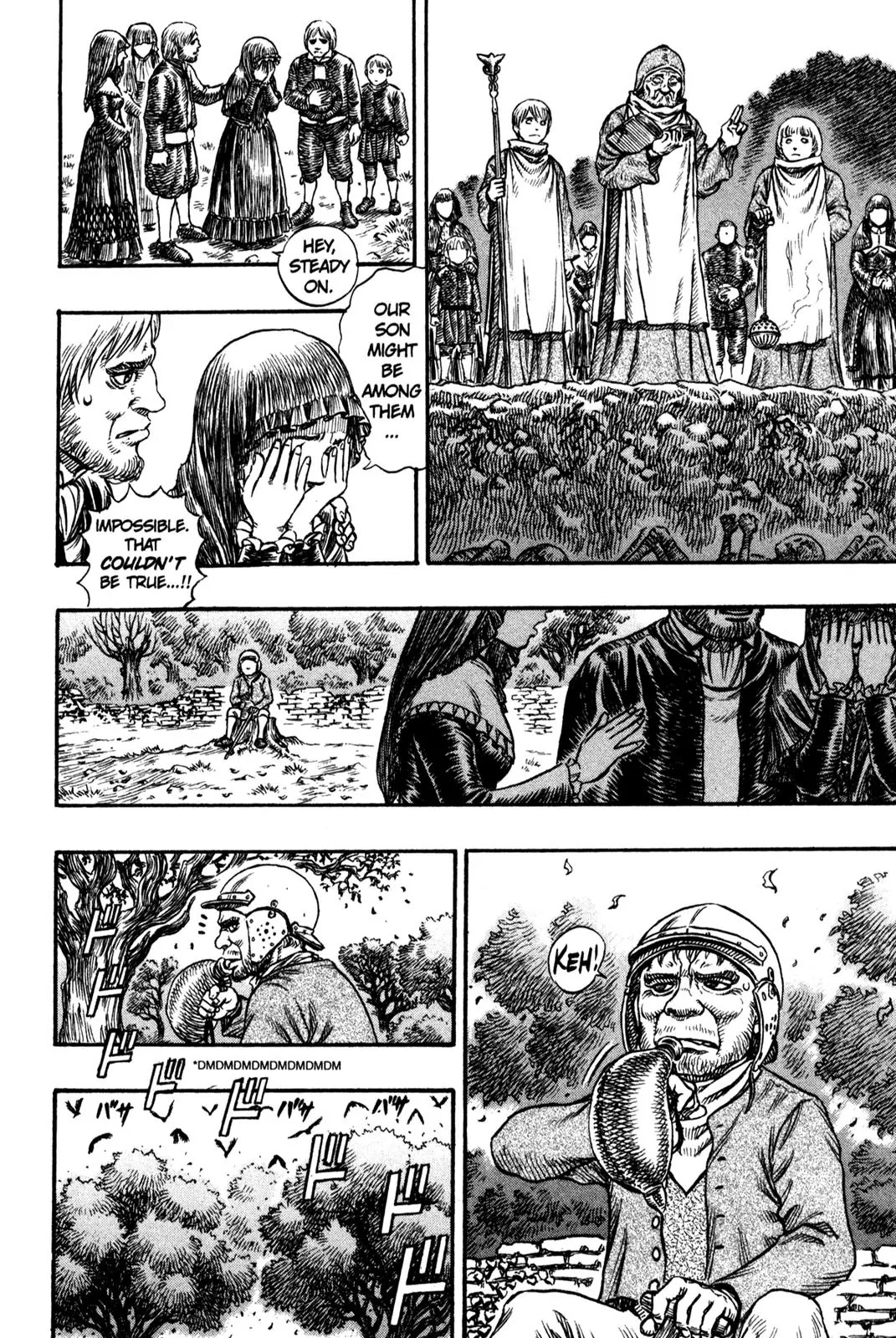Berserk manga, chapter 107, page 2 of 20