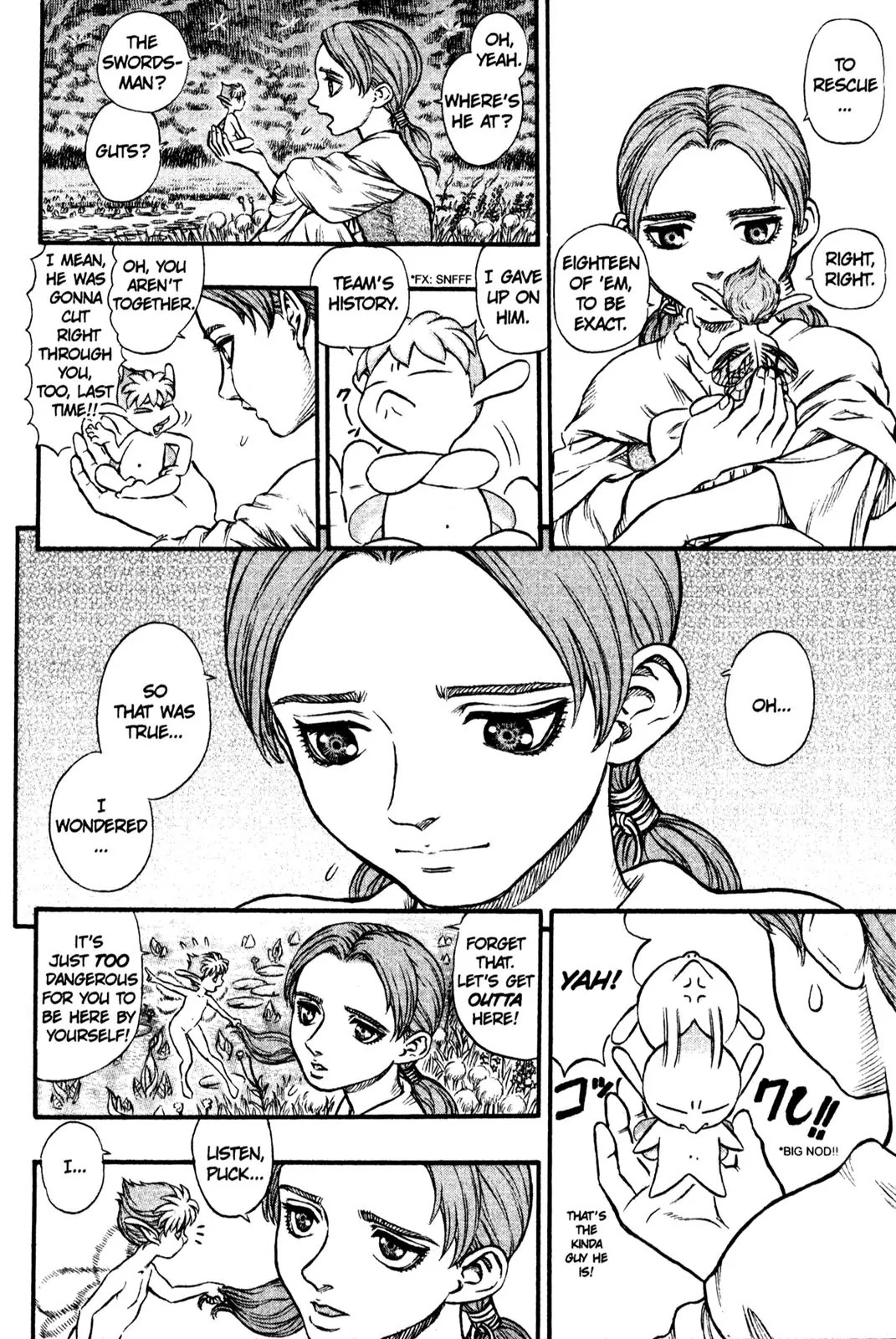 Berserk manga, chapter 109, page 3 of 19