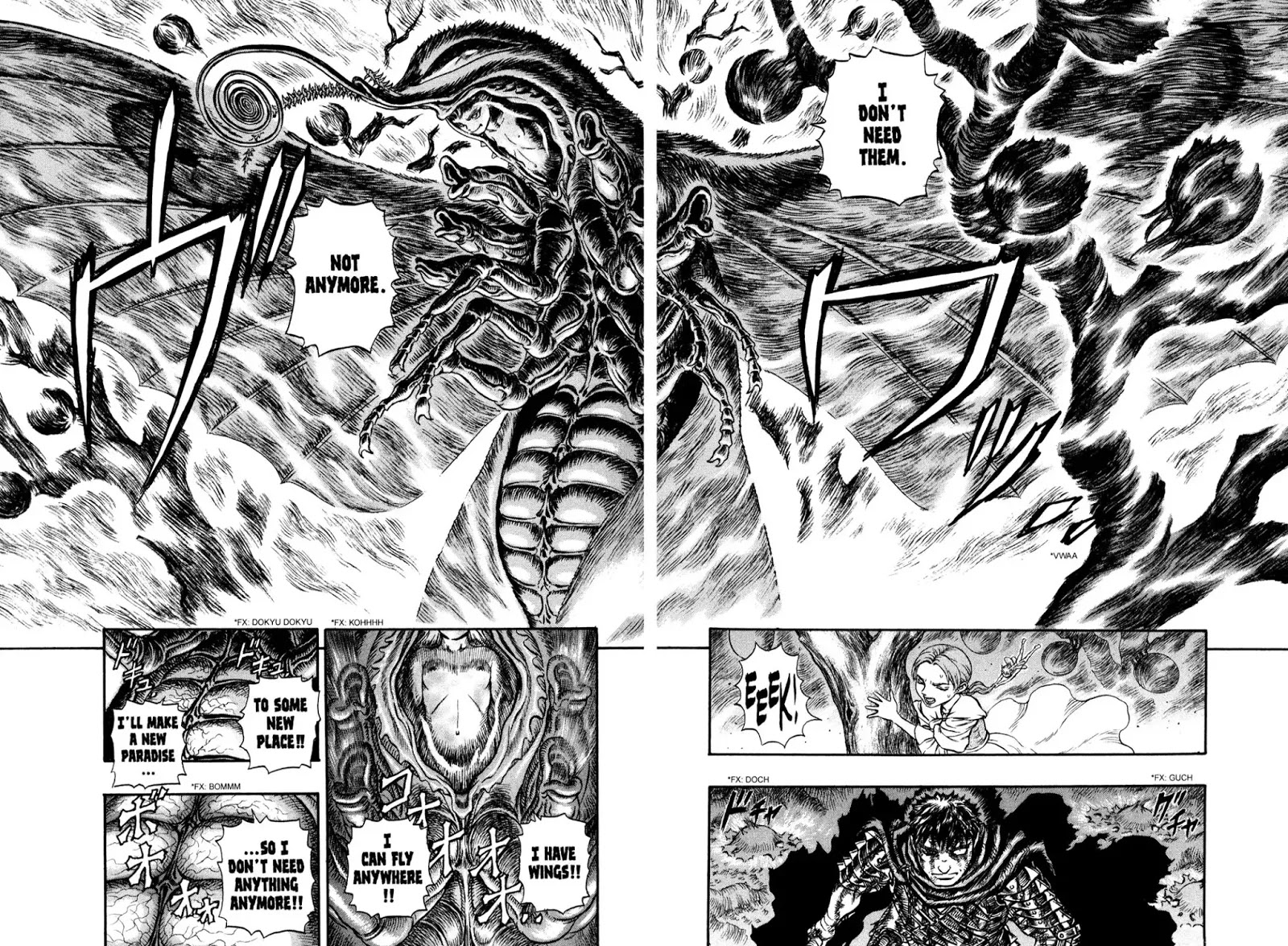 Berserk manga, chapter 112, page 14 of 17