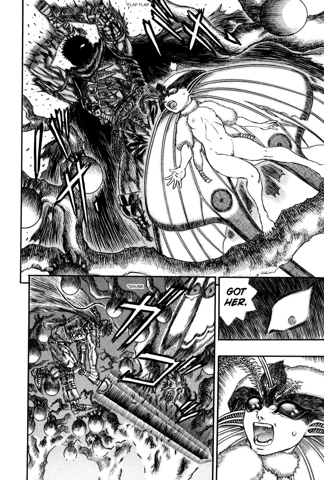 Berserk manga, chapter 112, page 8 of 17
