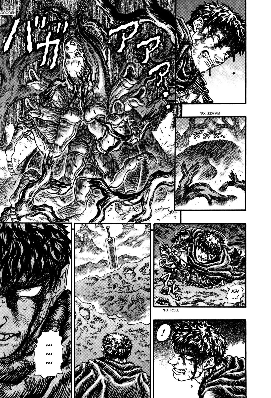 Berserk manga, chapter 114, page 3 of 19