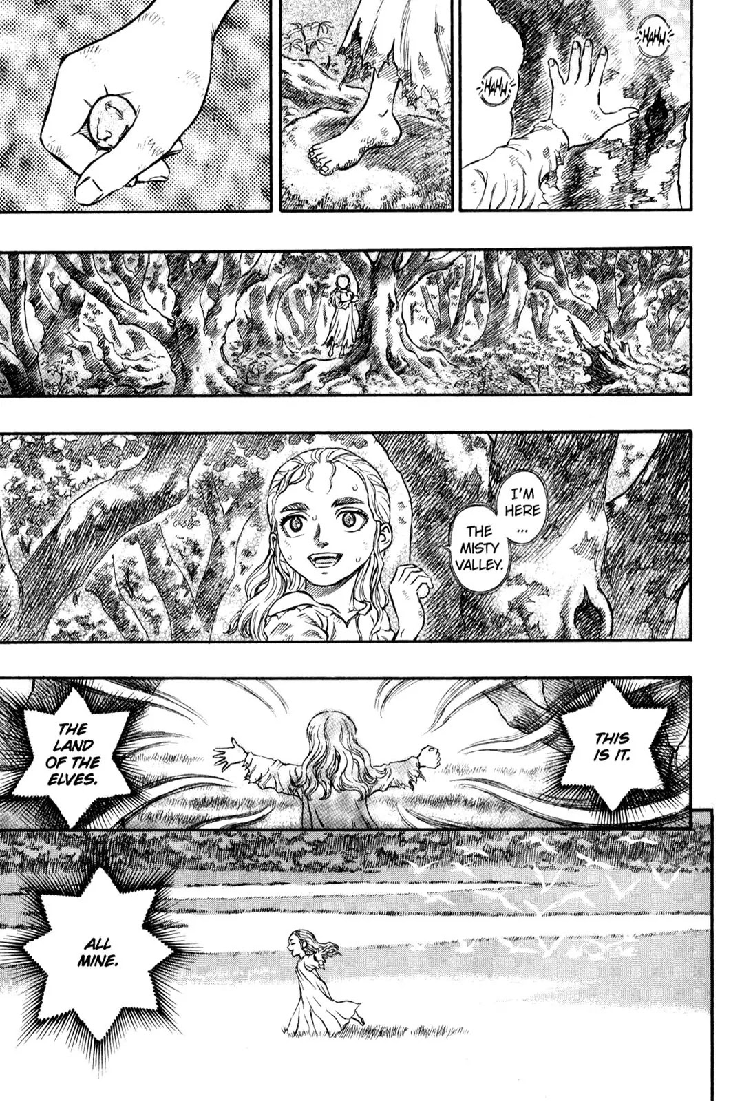 Berserk manga, chapter 115, page 1 of 21