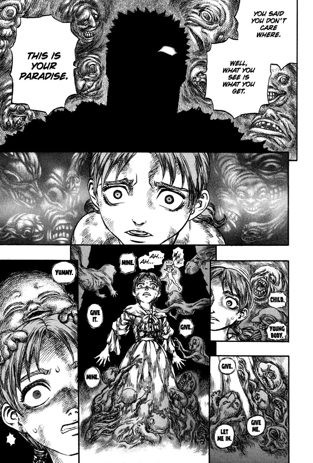 Berserk manga, chapter 117, page 12 of 23