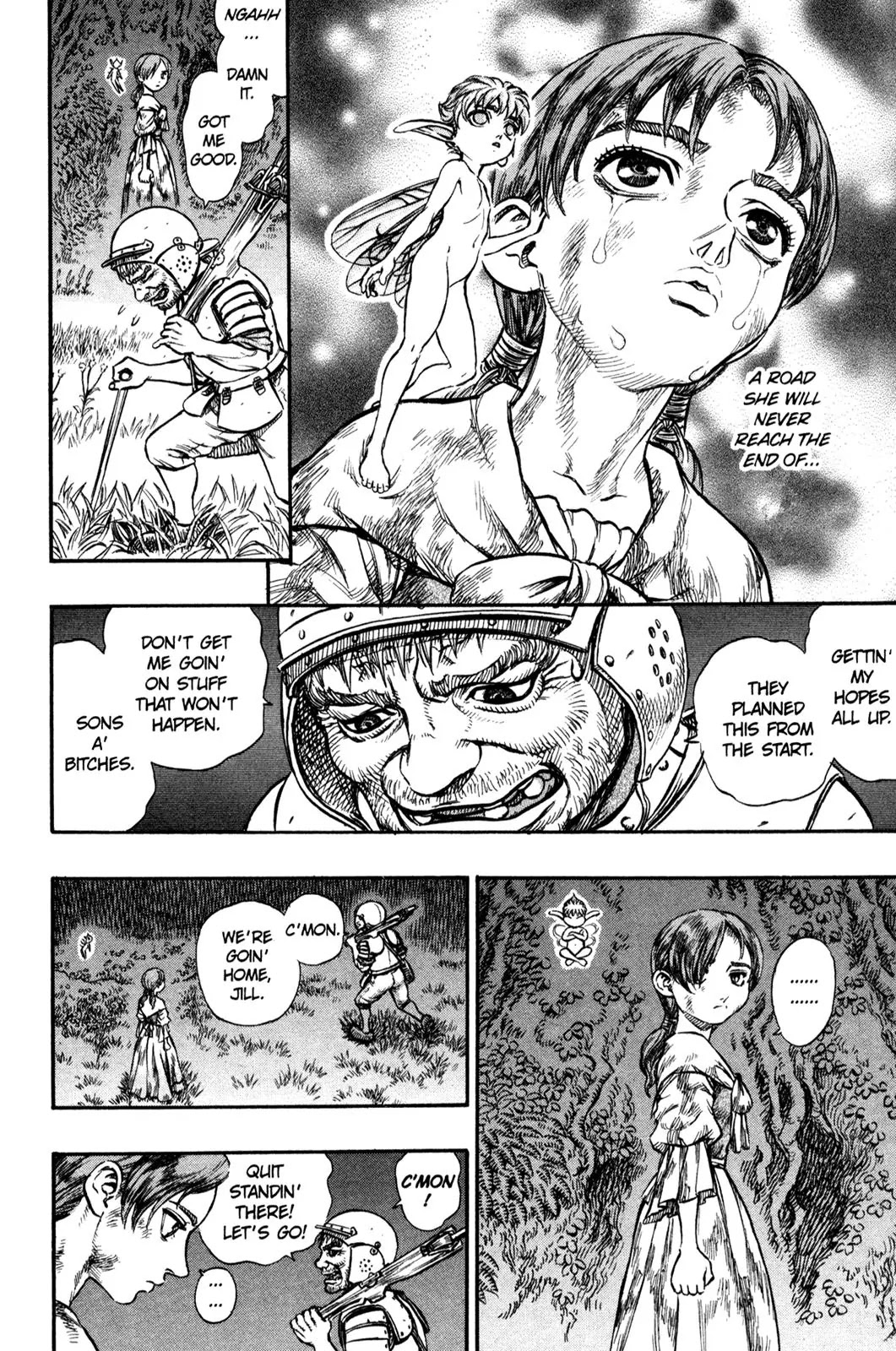 Berserk manga, chapter 117, page 2 of 23