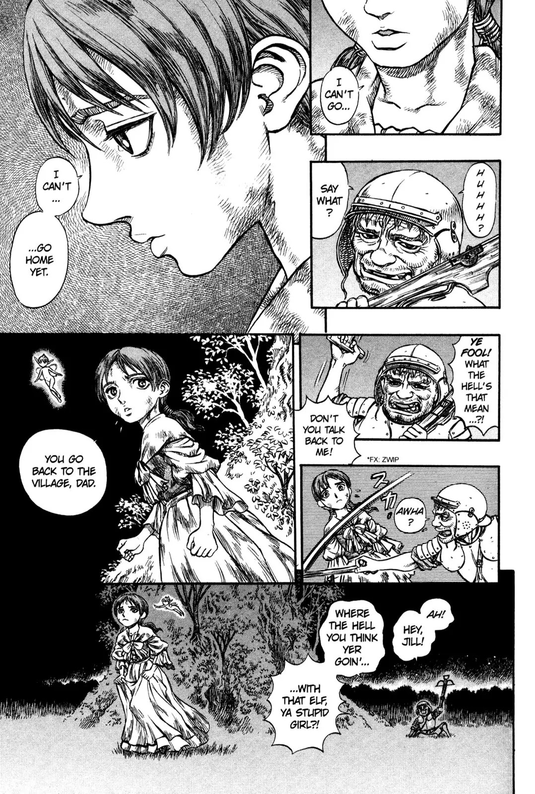 Berserk manga, chapter 117, page 3 of 23