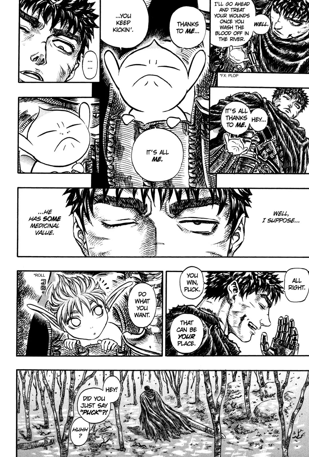 Berserk manga, chapter 118, page 21 of 23