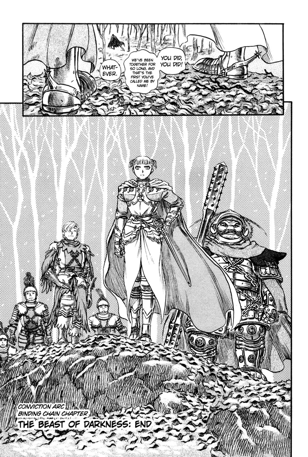 Berserk manga, chapter 118, page 22 of 23