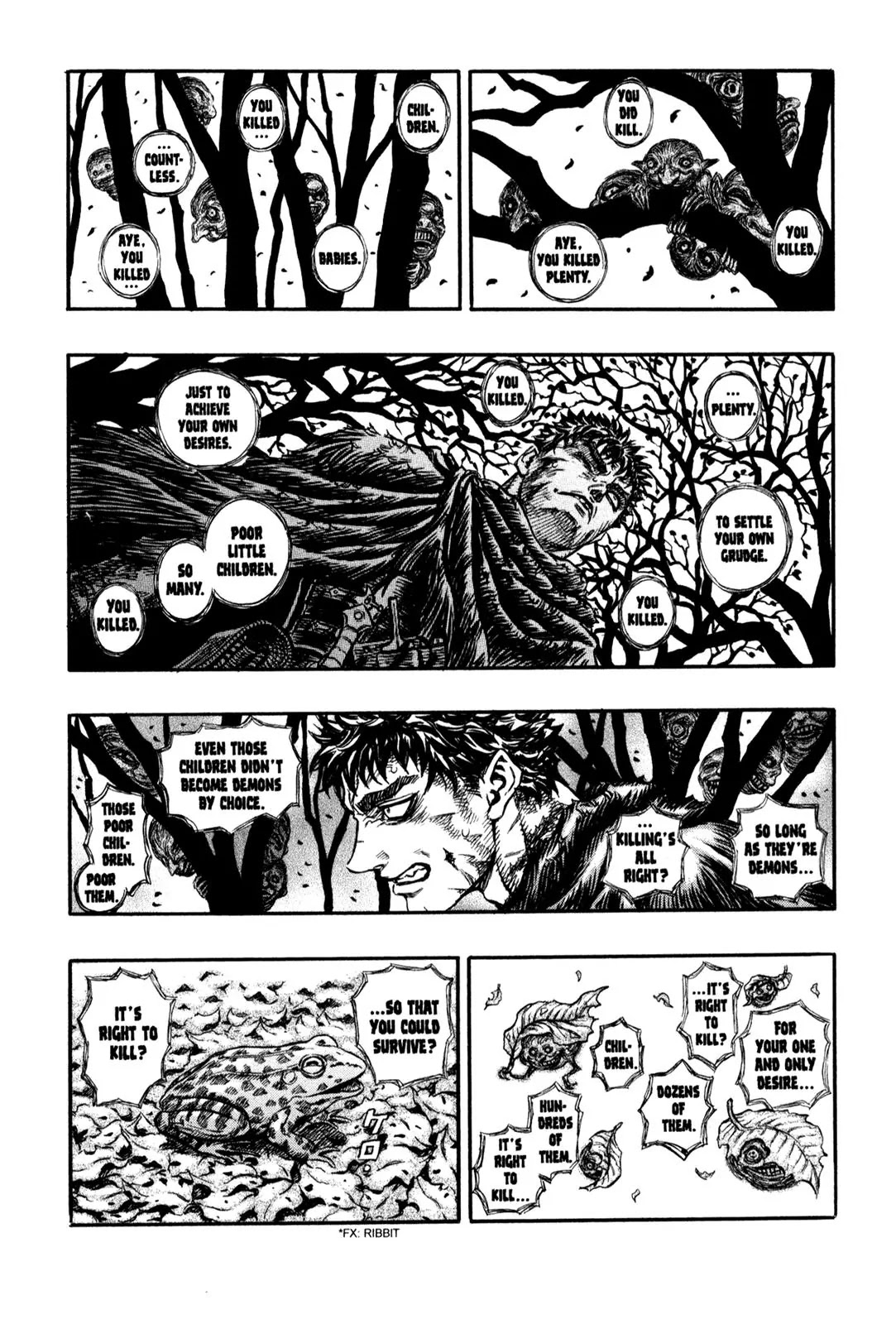 Berserk manga, chapter 118, page 9 of 23