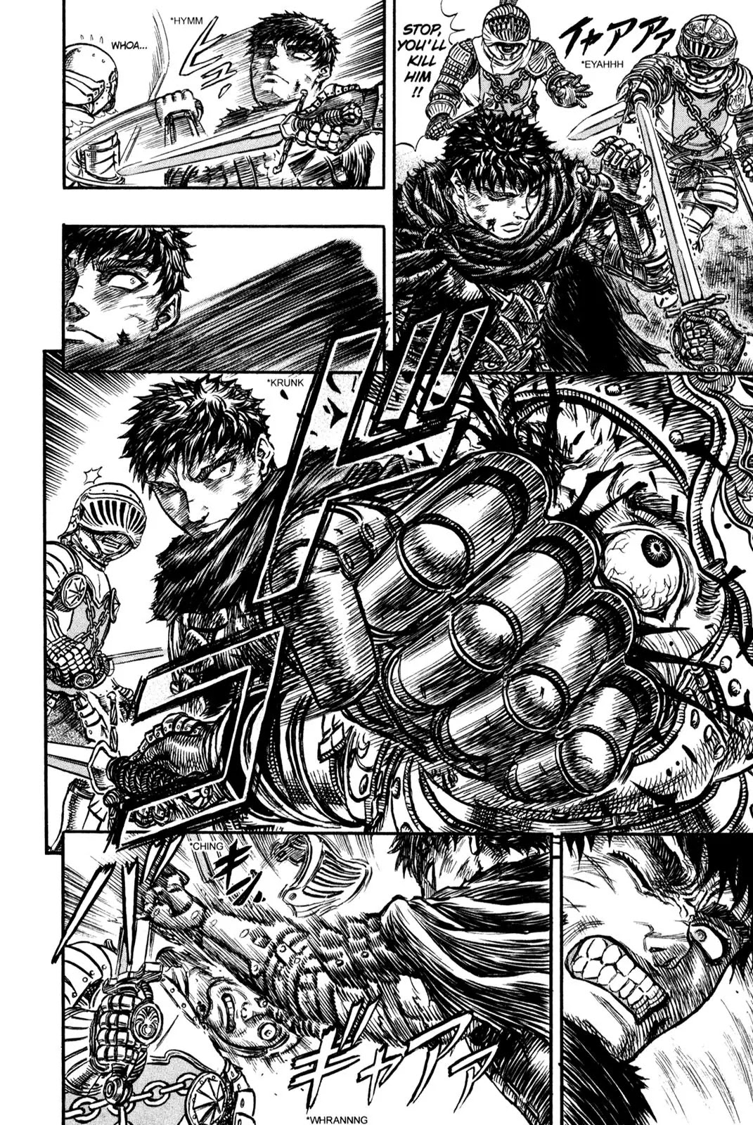 Berserk manga, chapter 119, page 10 of 19