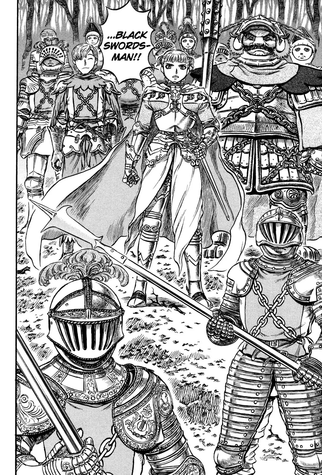 Berserk manga, chapter 119, page 2 of 19