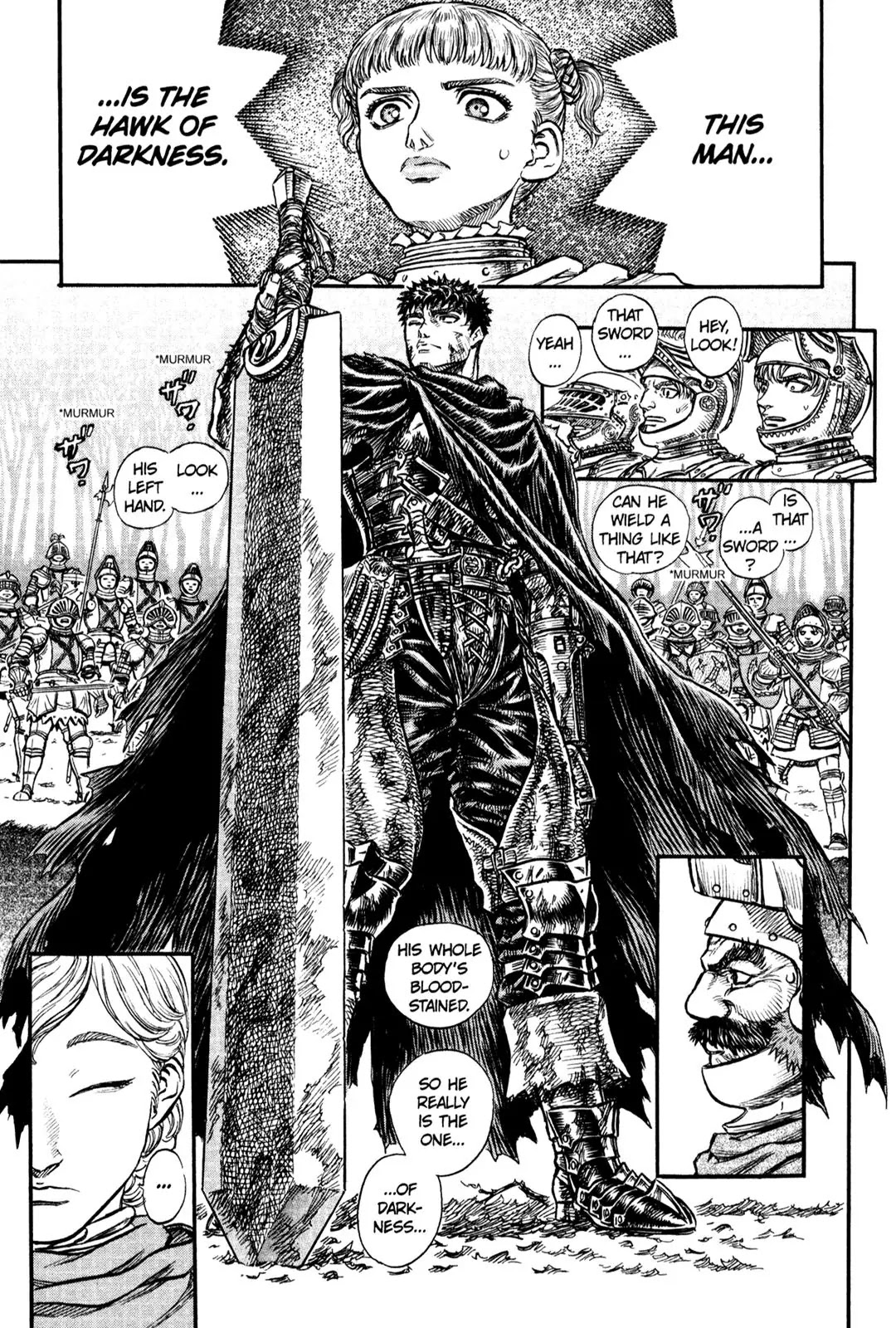 Berserk manga, chapter 119, page 3 of 19