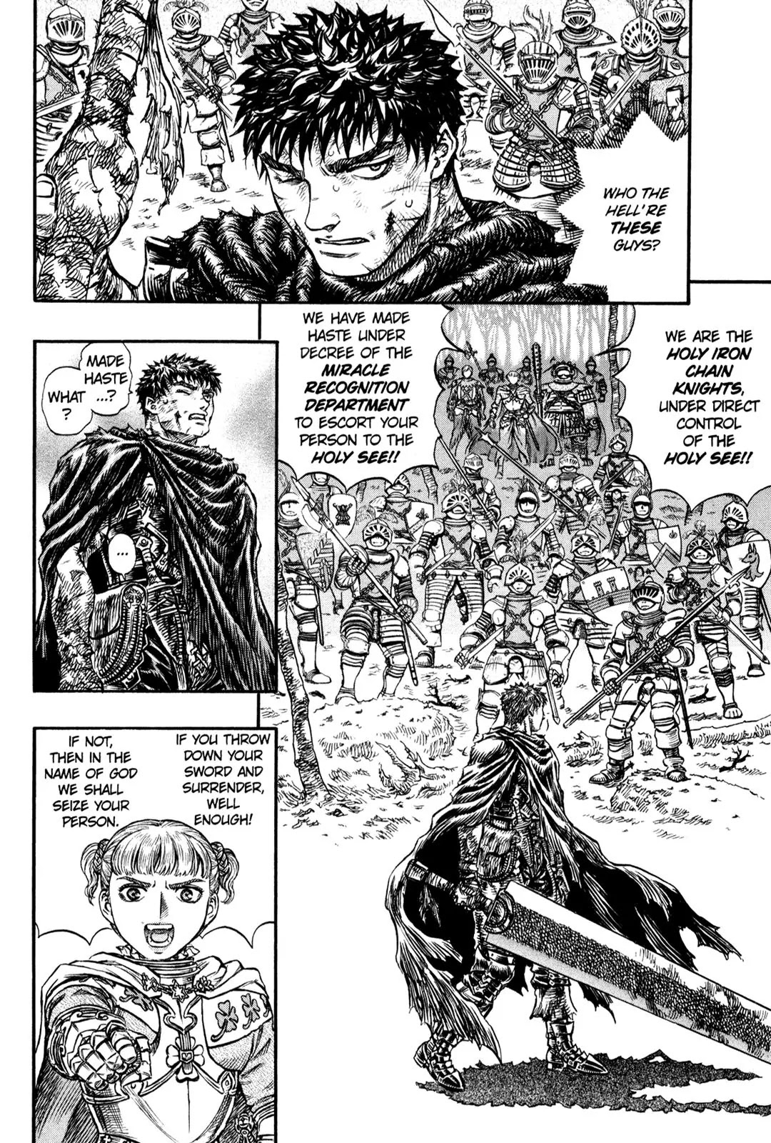 Berserk manga, chapter 119, page 4 of 19