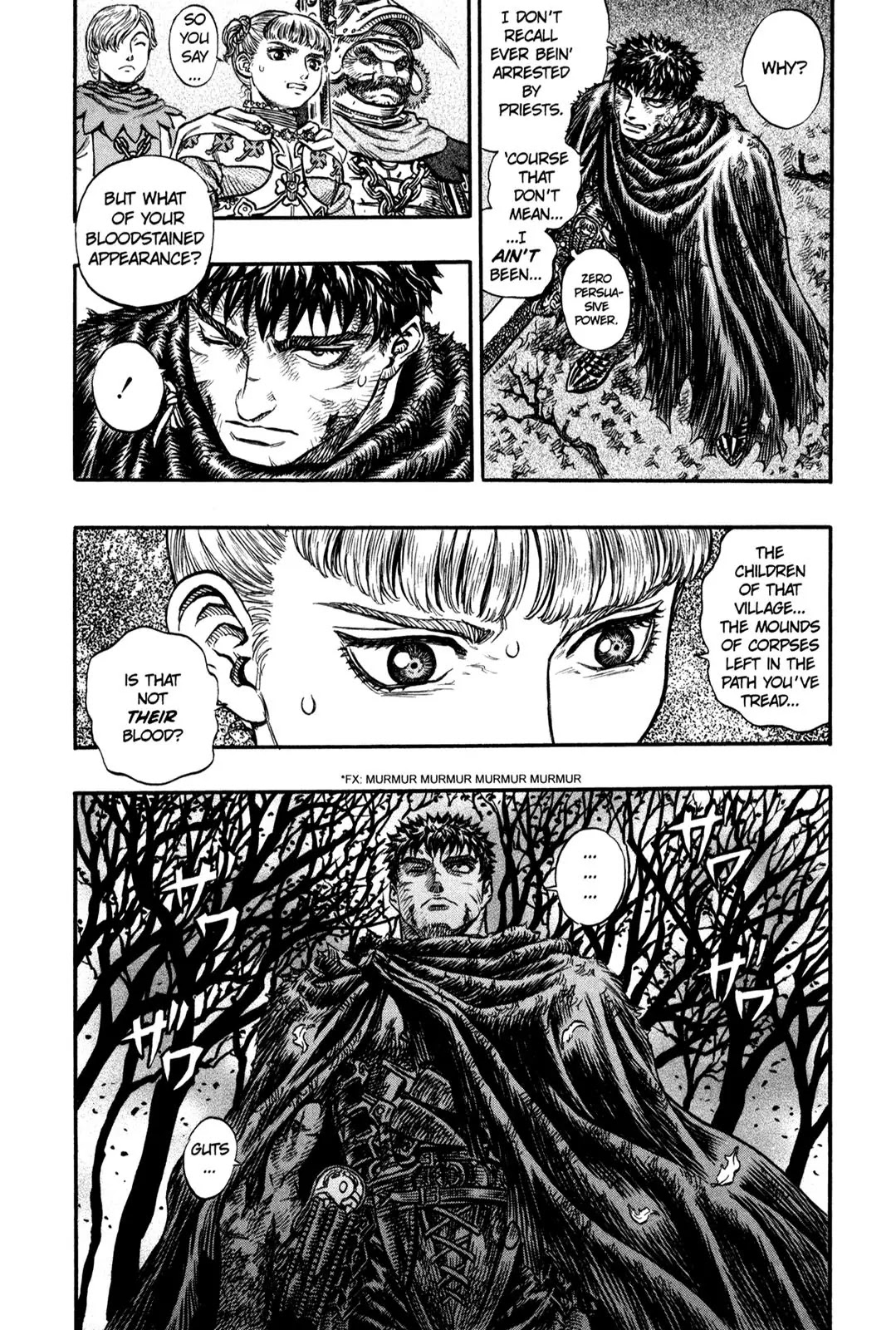 Berserk manga, chapter 119, page 5 of 19