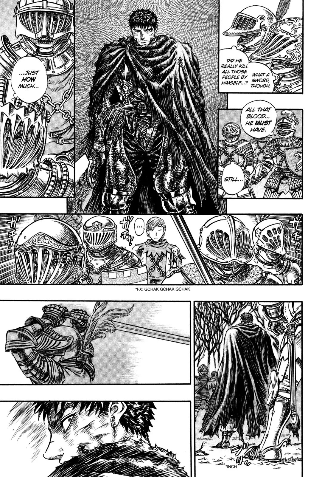 Berserk manga, chapter 119, page 7 of 19