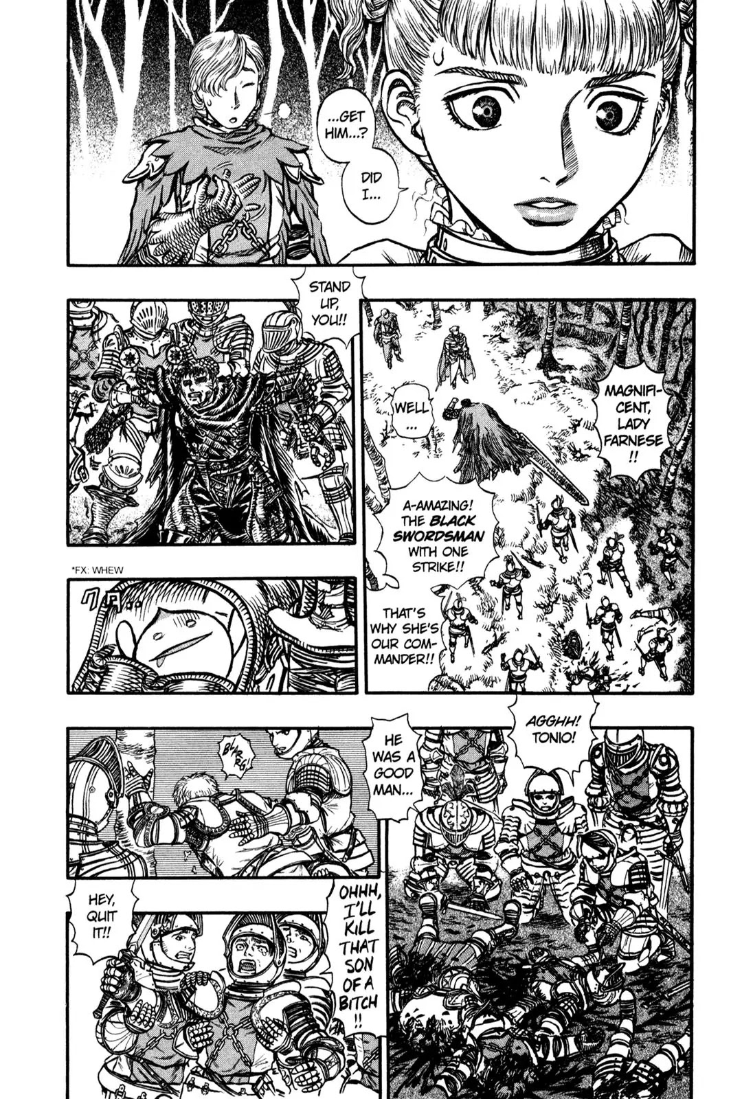 Berserk manga, chapter 120, page 16 of 20