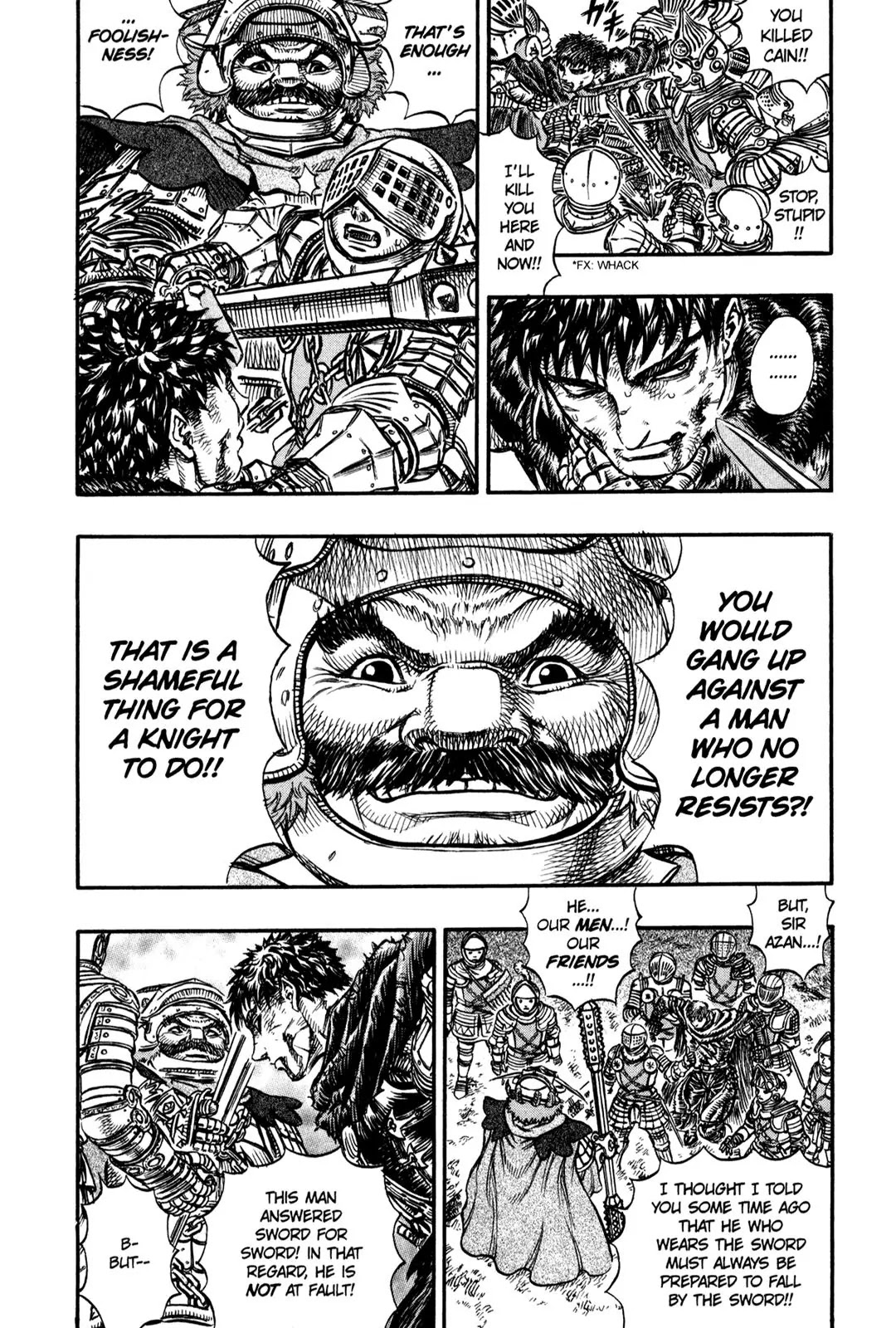 Berserk manga, chapter 120, page 17 of 20