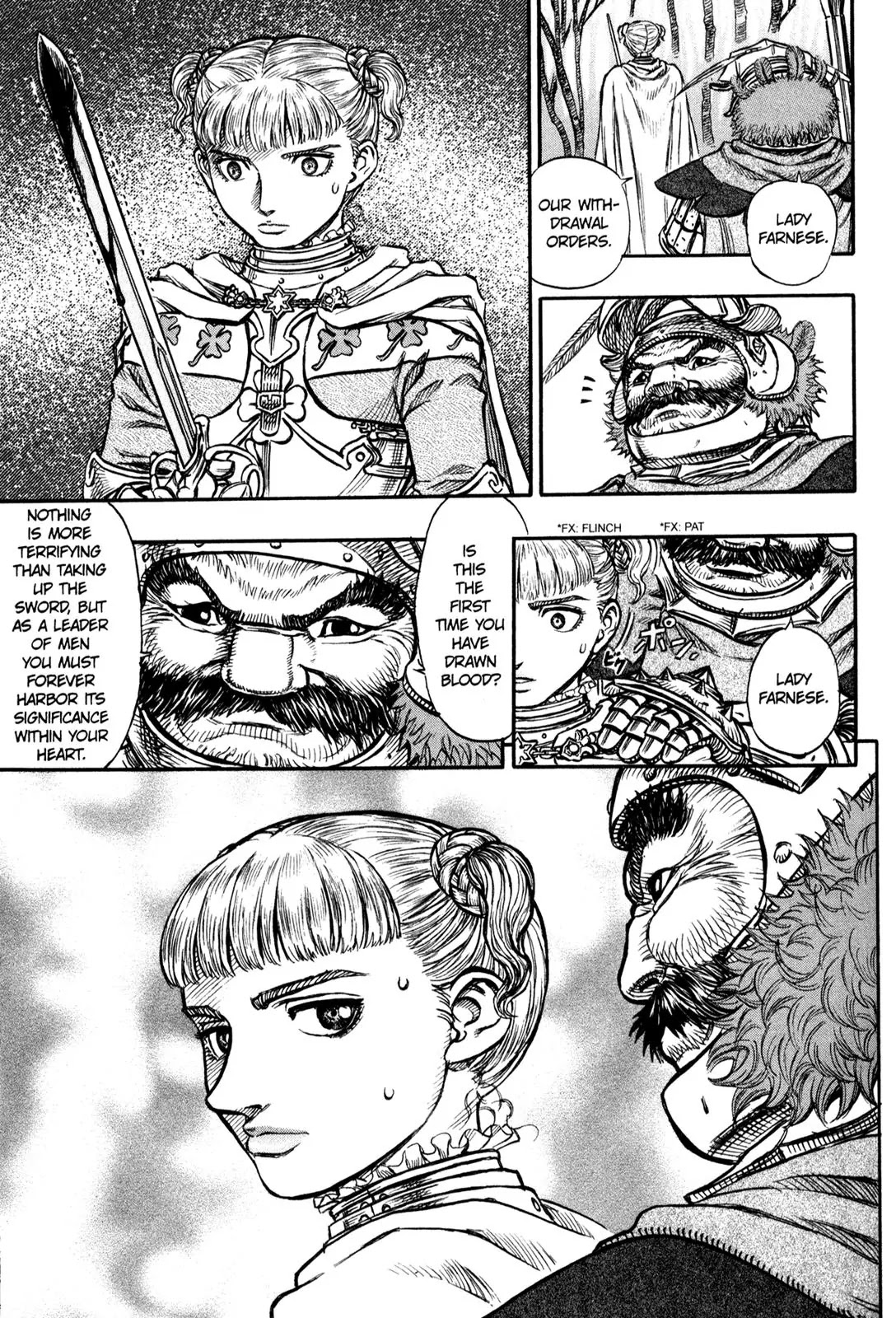 Berserk manga, chapter 120, page 19 of 20