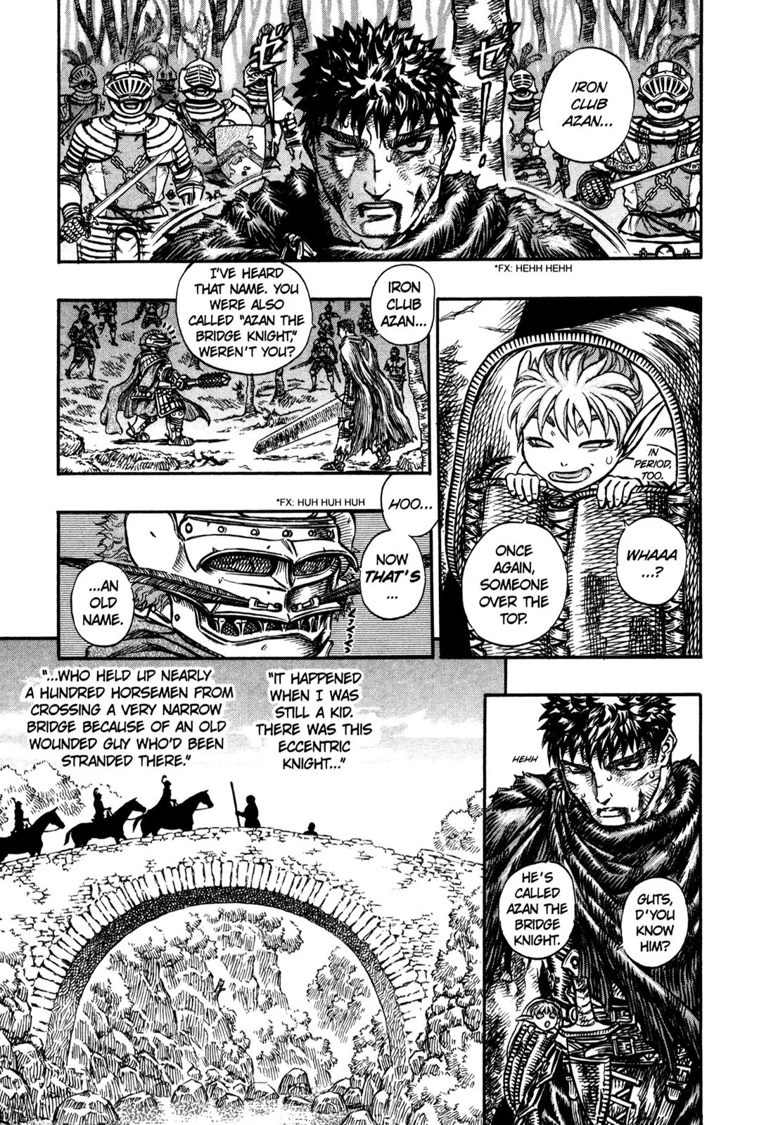 Berserk manga, chapter 120, page 3 of 20