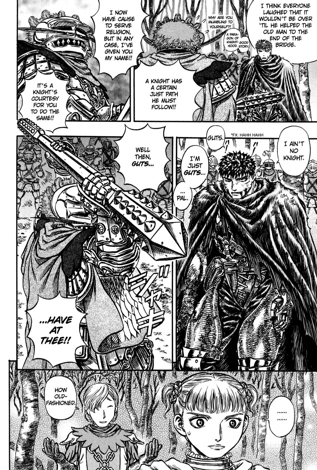 Berserk manga, chapter 120, page 4 of 20