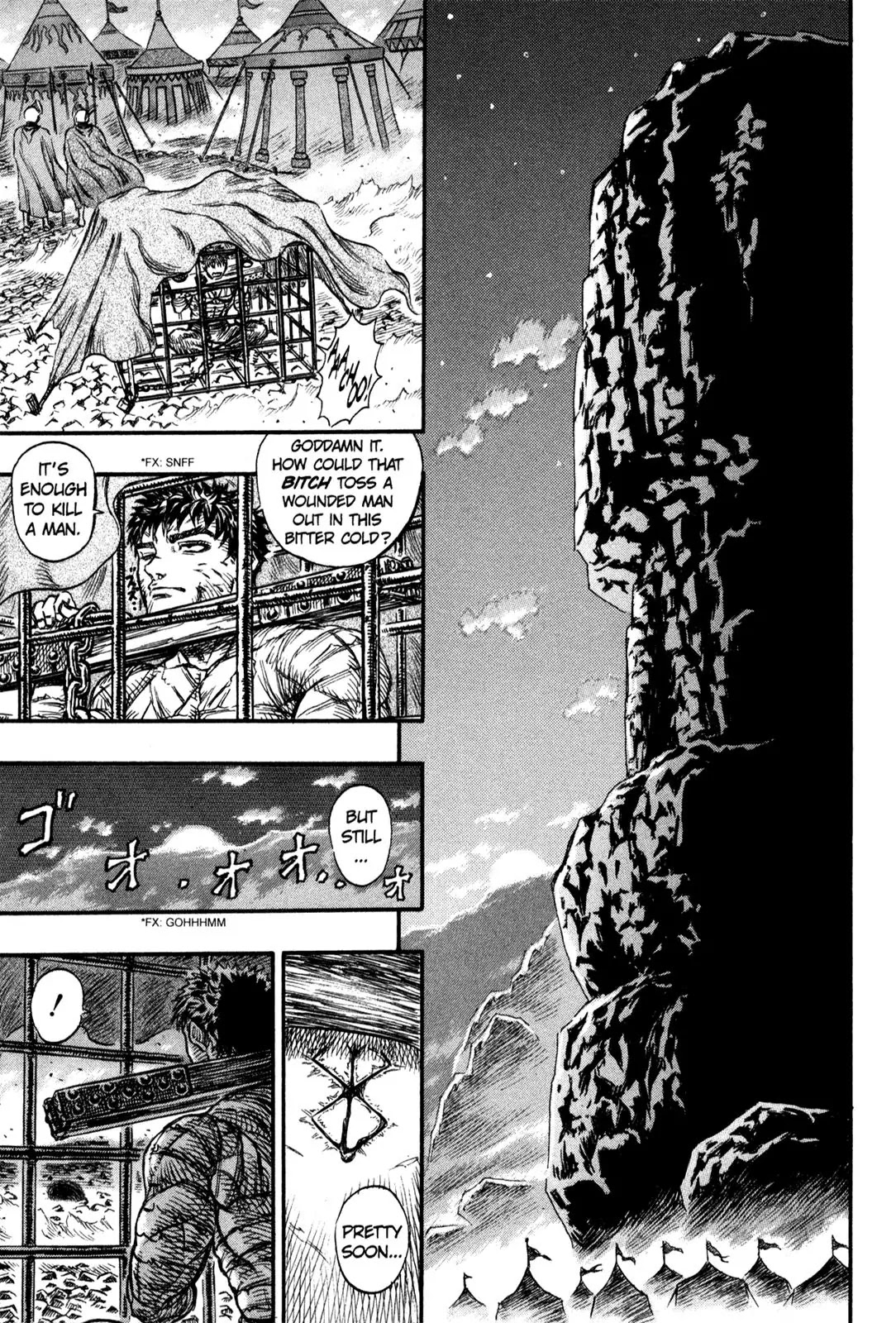Berserk manga, chapter 121, page 19 of 20