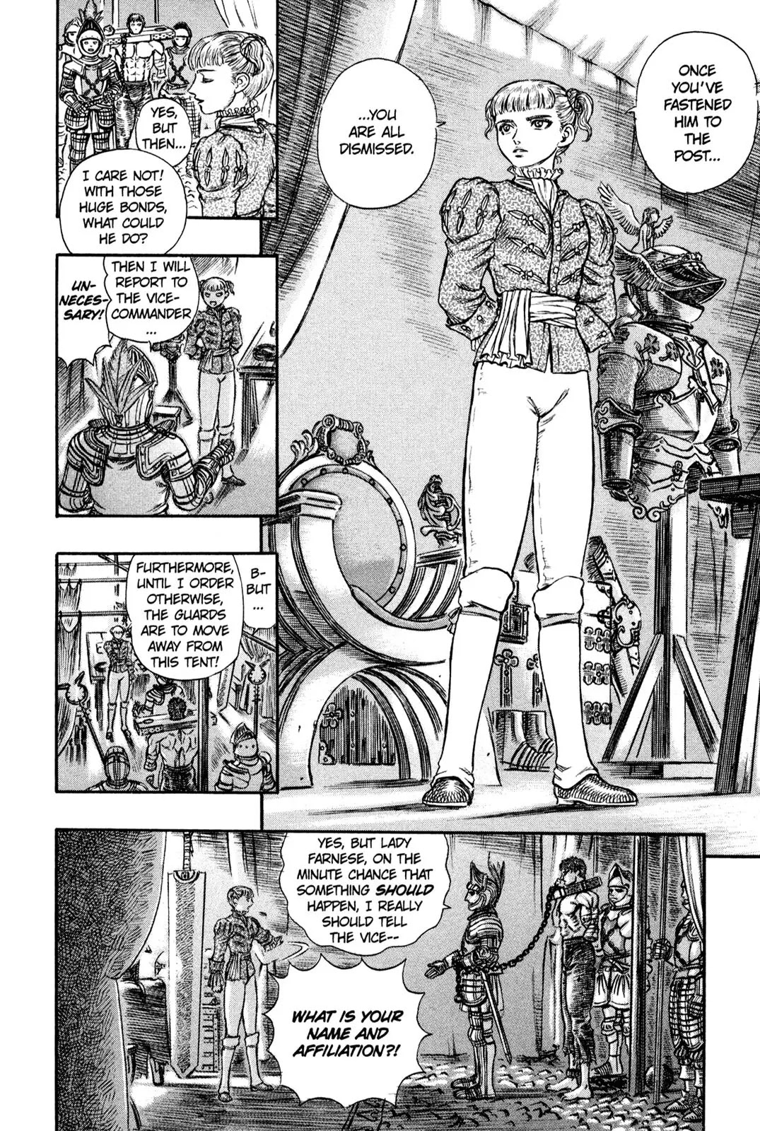 Berserk manga, chapter 121, page 4 of 20