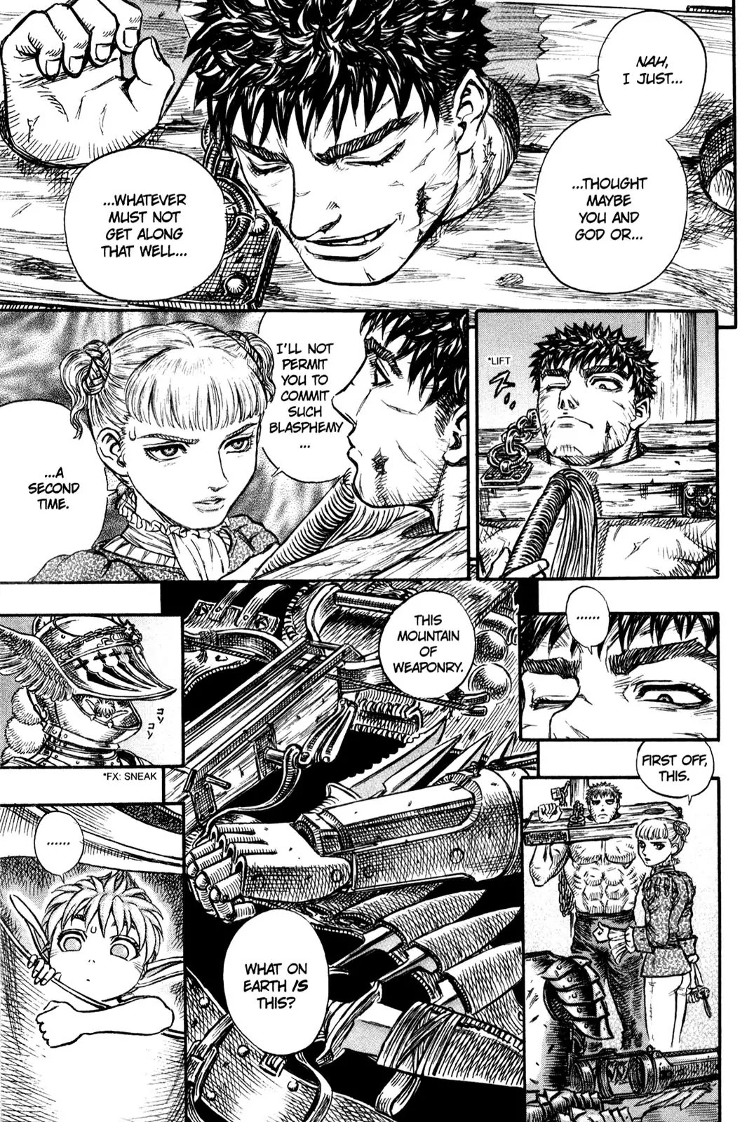 Berserk manga, chapter 121, page 7 of 20