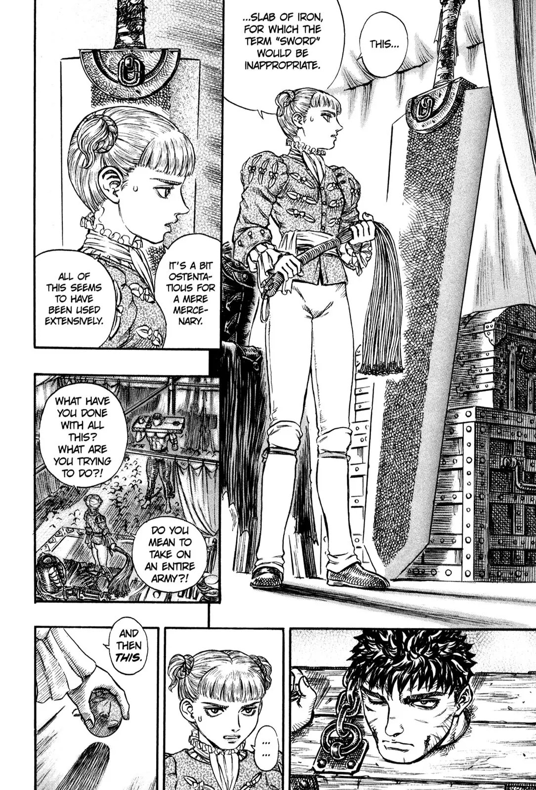 Berserk manga, chapter 121, page 8 of 20