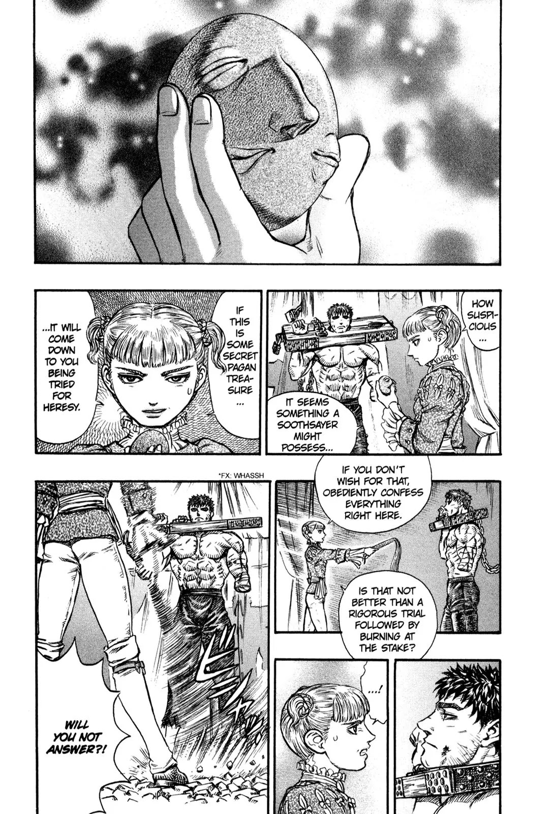 Berserk manga, chapter 121, page 9 of 20