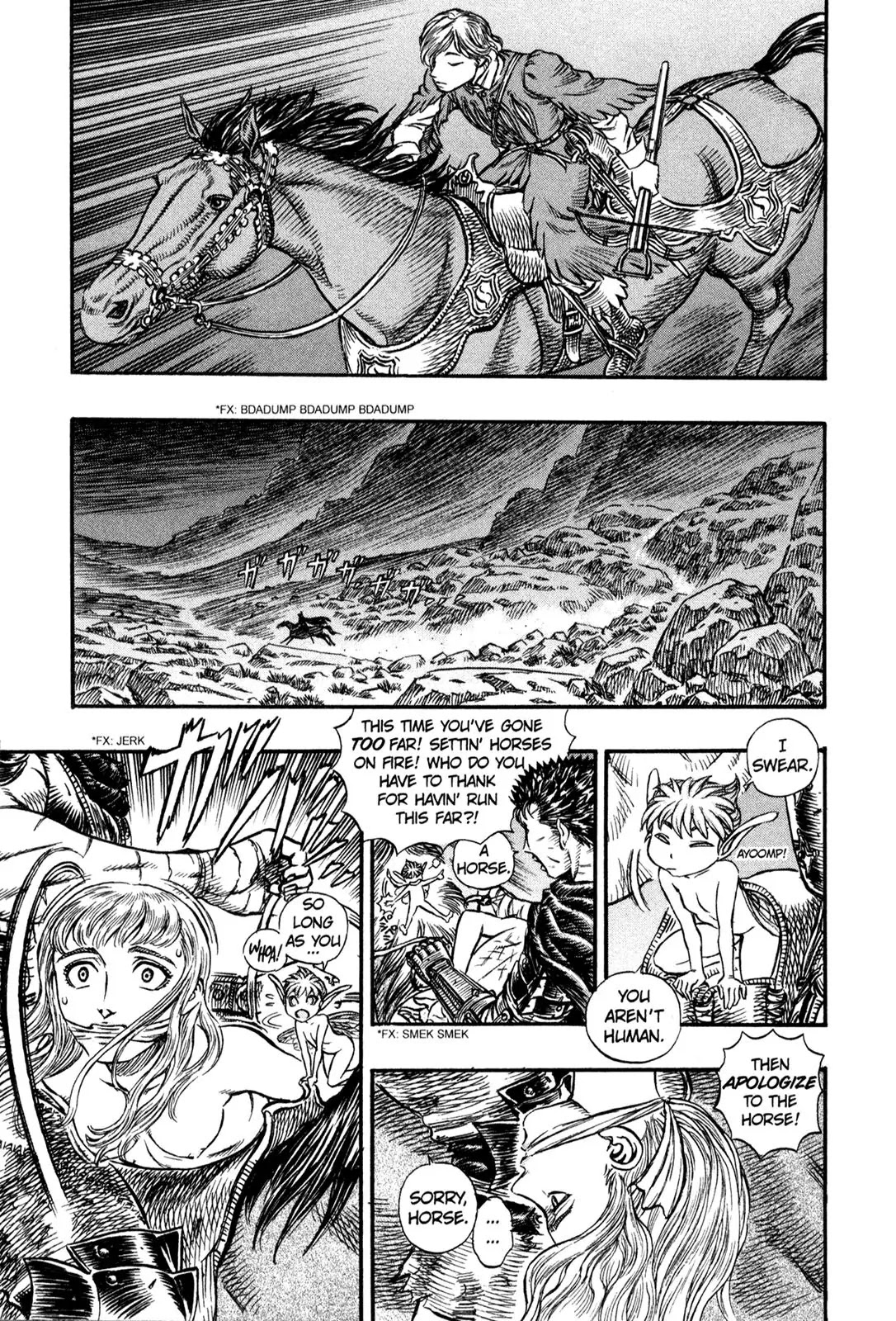 Berserk manga, chapter 122, page 19 of 24
