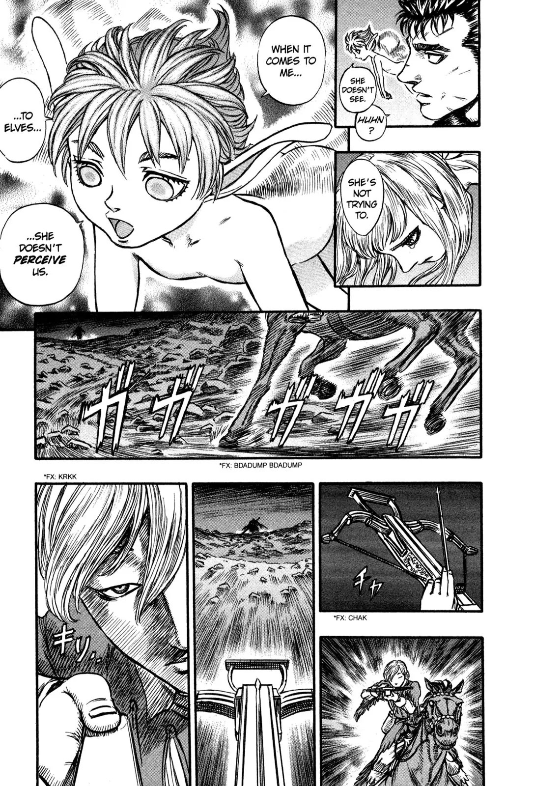Berserk manga, chapter 122, page 23 of 24