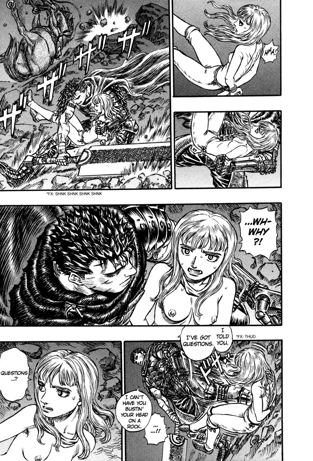 Berserk manga, chapter 123, page 11 of 19