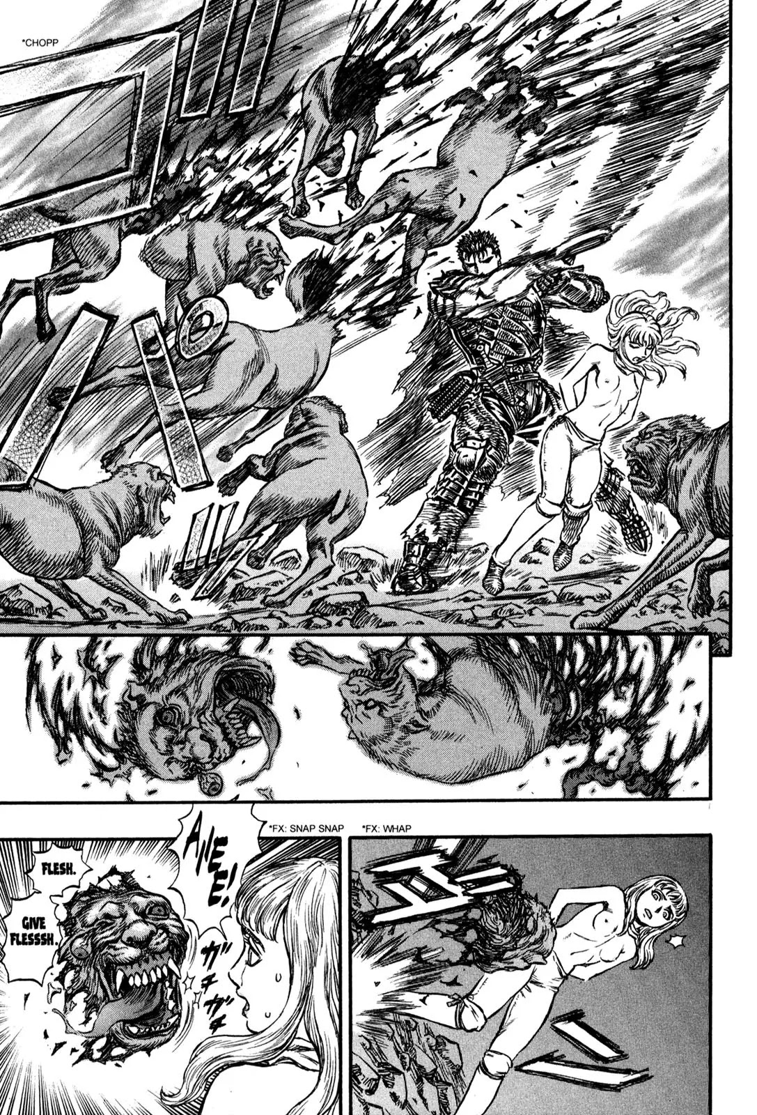 Berserk manga, chapter 123, page 16 of 19
