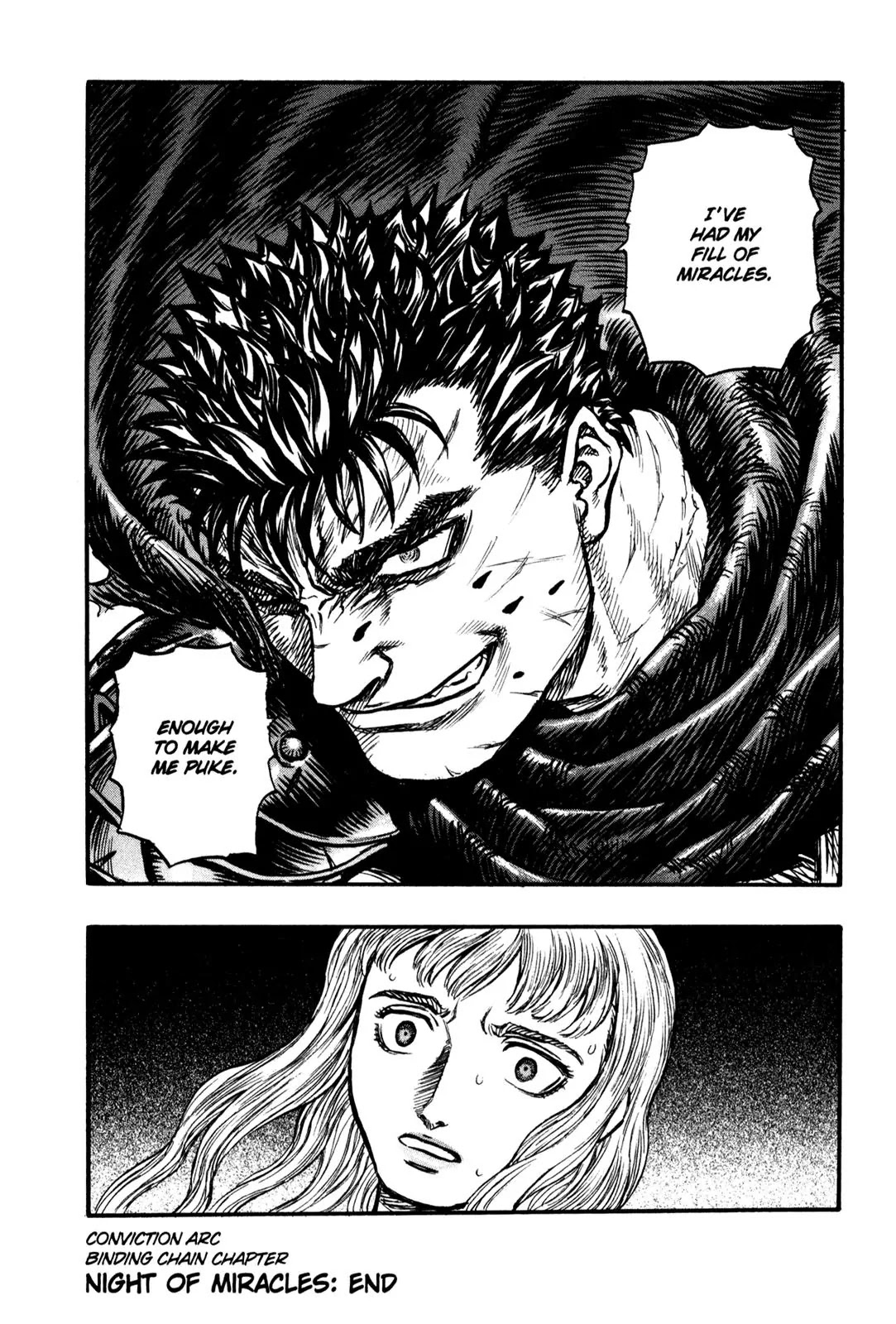 Berserk manga, chapter 123, page 19 of 19