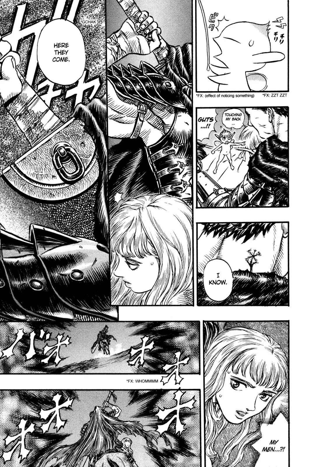 Berserk manga, chapter 123, page 5 of 19