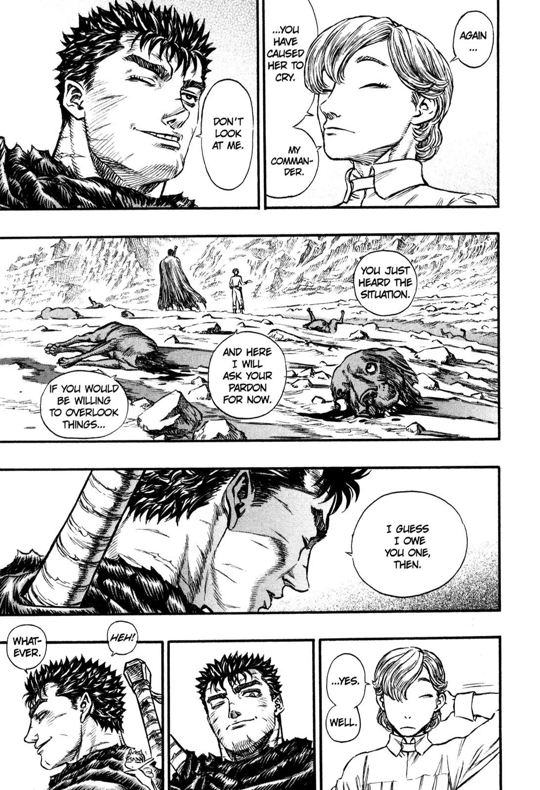 Berserk manga, chapter 125, page 17 of 22