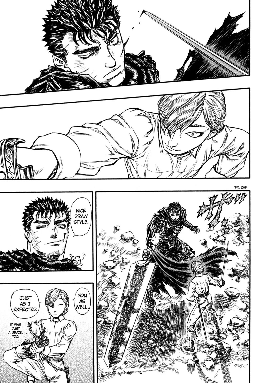 Berserk manga, chapter 125, page 19 of 22