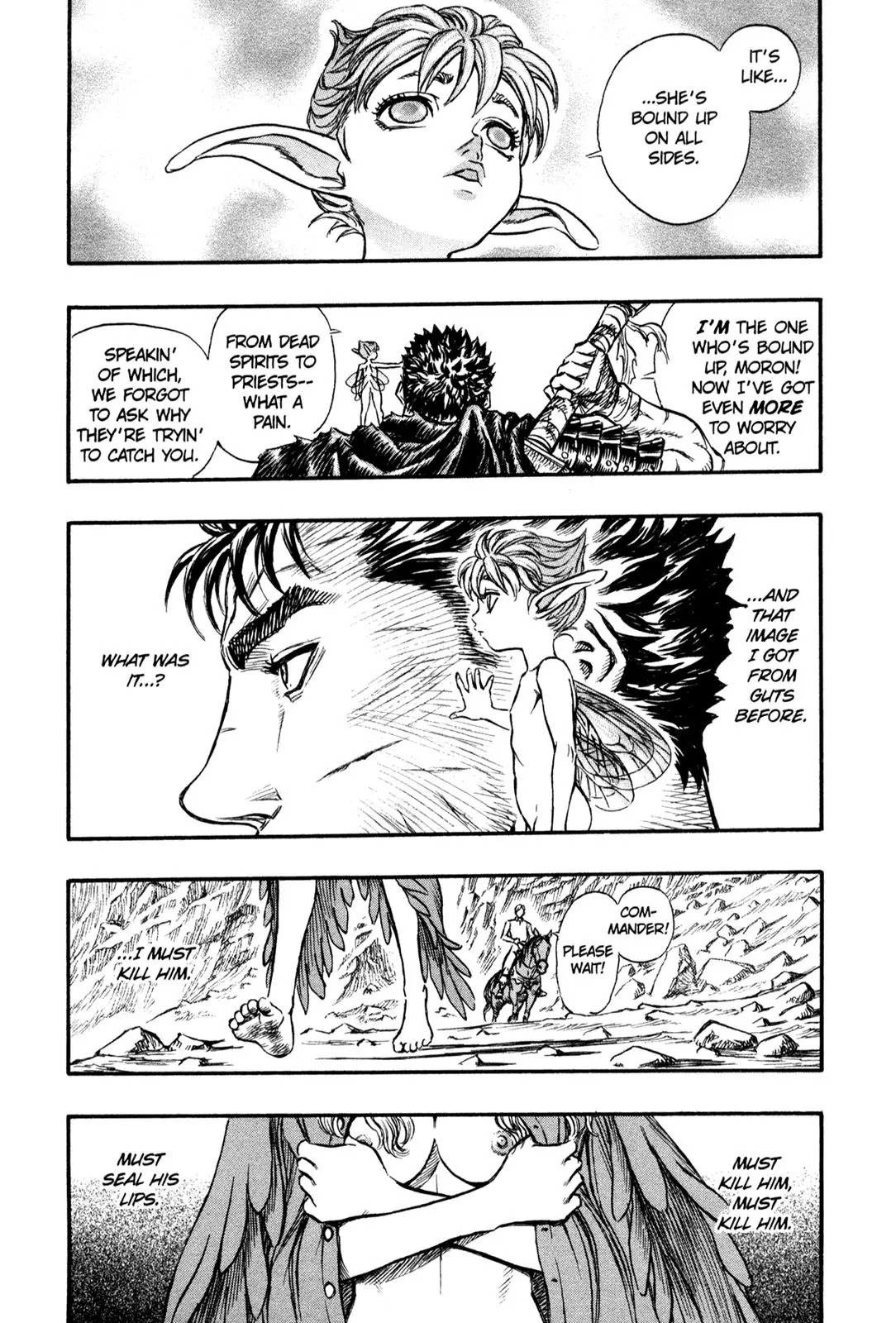 Berserk manga, chapter 125, page 21 of 22