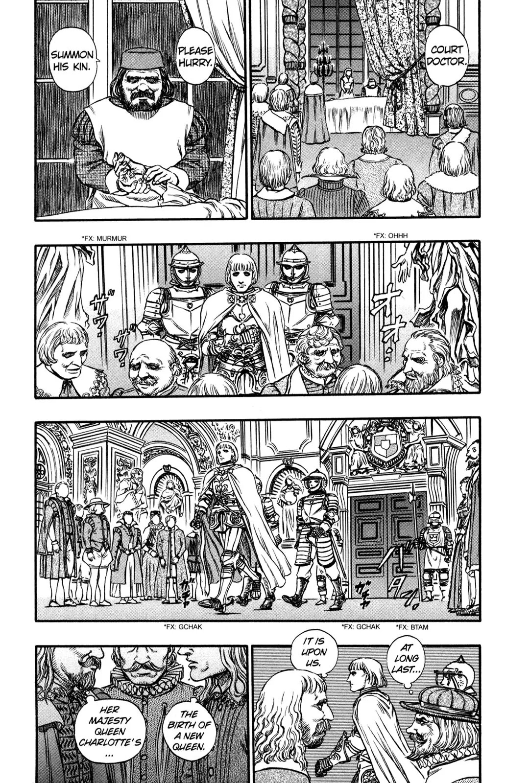 Berserk manga, chapter 127, page 4 of 20