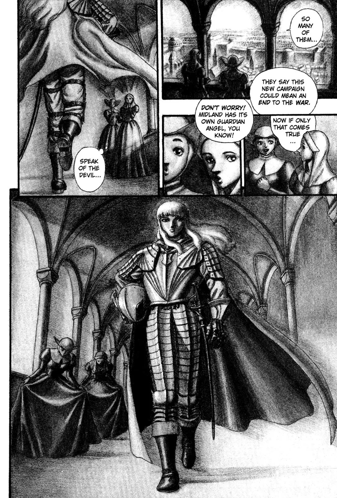 Berserk manga, chapter 13, page 3 of 20