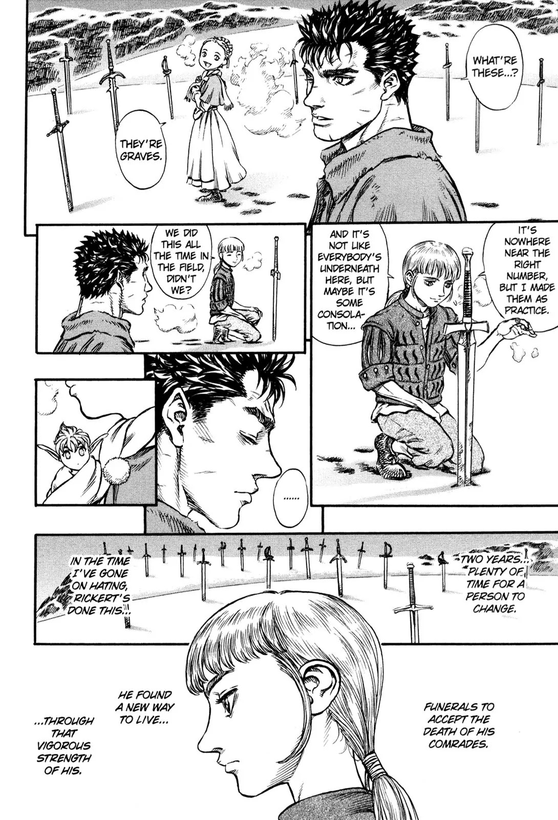 Berserk manga, chapter 130, page 2 of 22