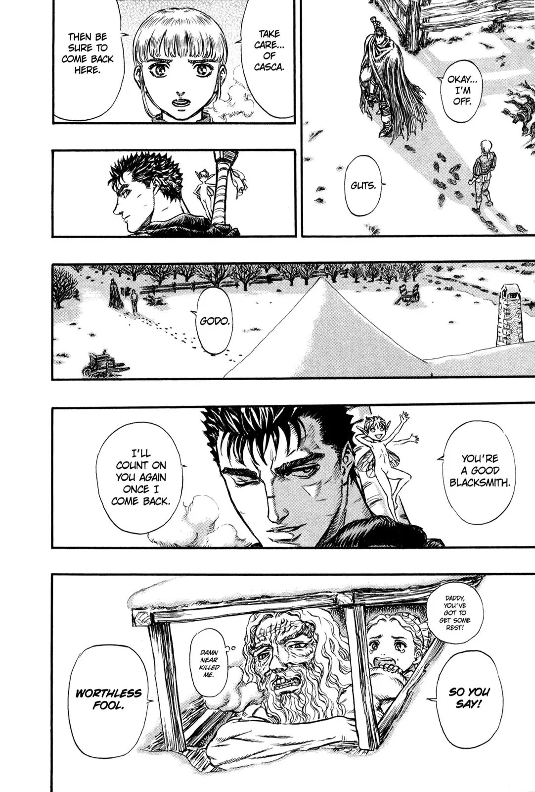 Berserk manga, chapter 131, page 12 of 21