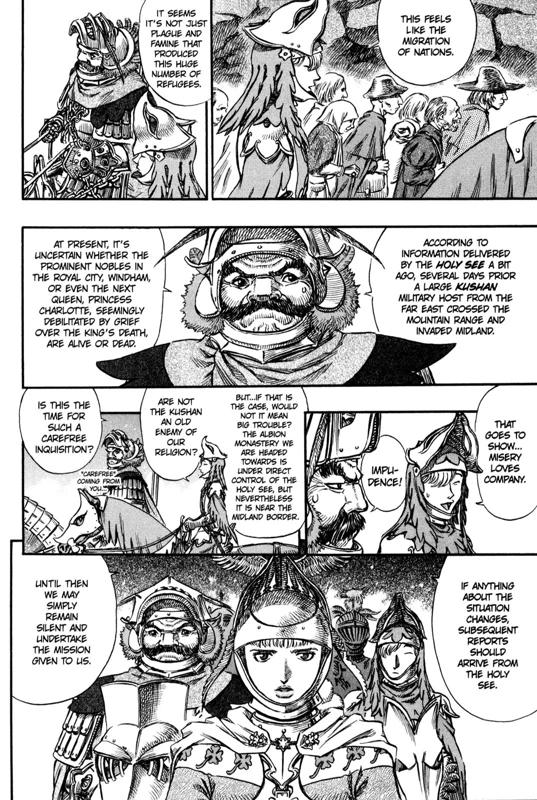 Berserk manga, chapter 131, page 15 of 21