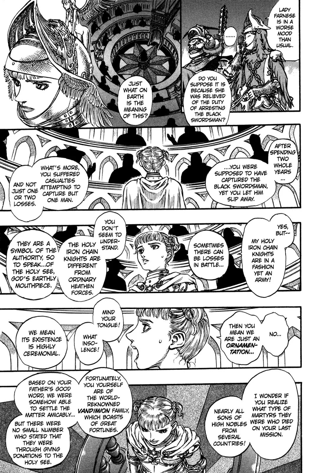Berserk manga, chapter 131, page 16 of 21