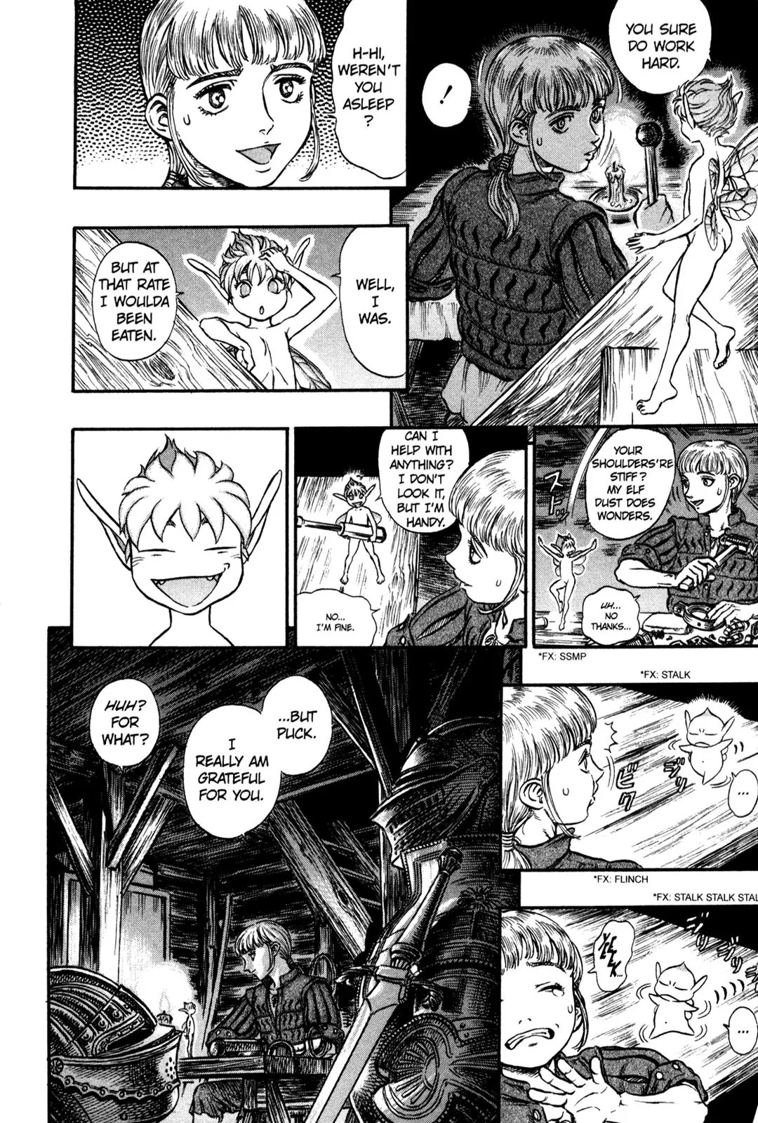 Berserk manga, chapter 131, page 2 of 21