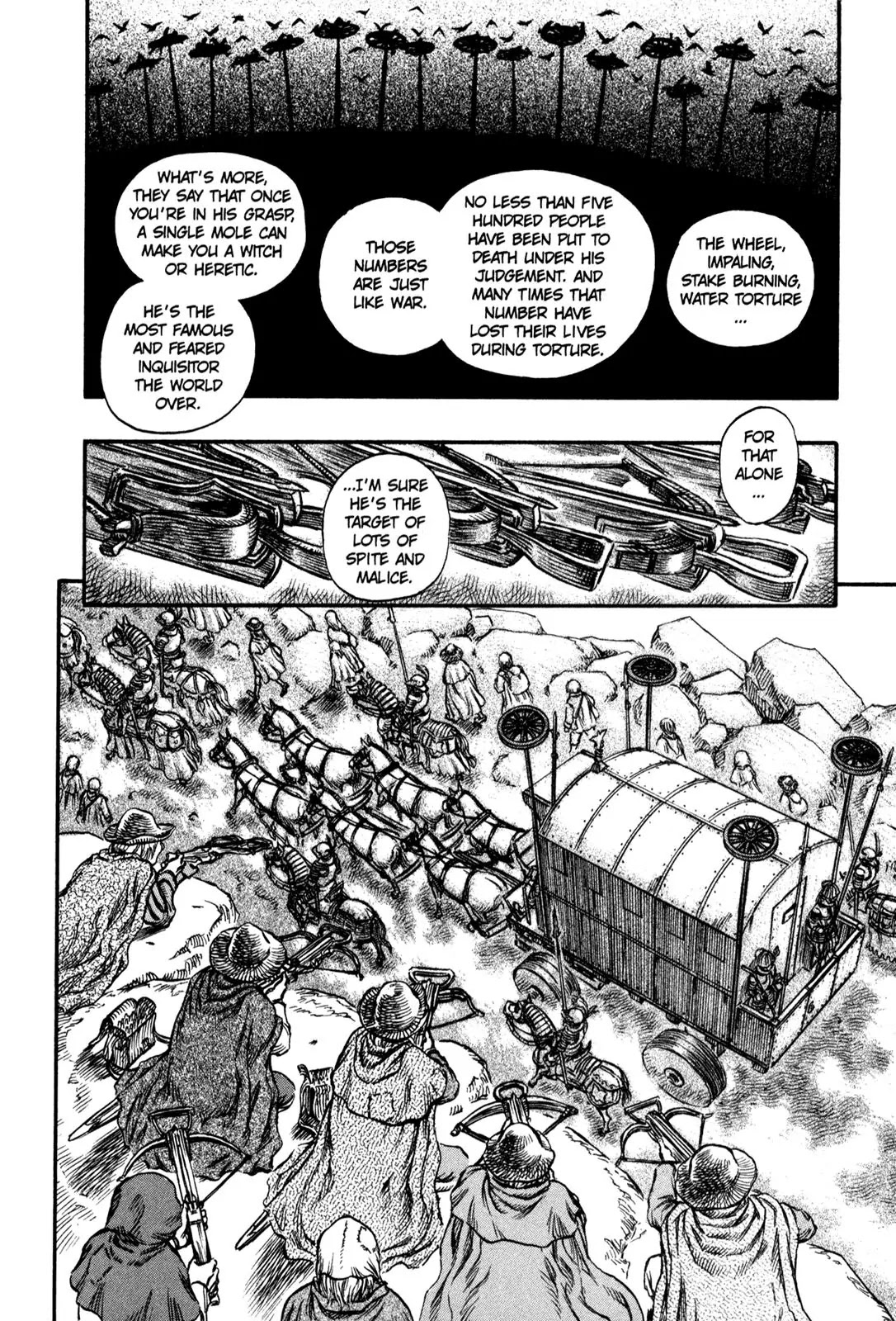 Berserk manga, chapter 131, page 21 of 21