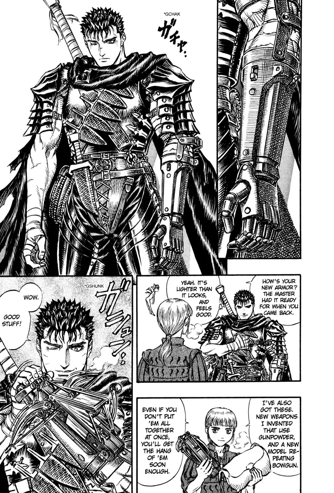 Berserk manga, chapter 131, page 9 of 21