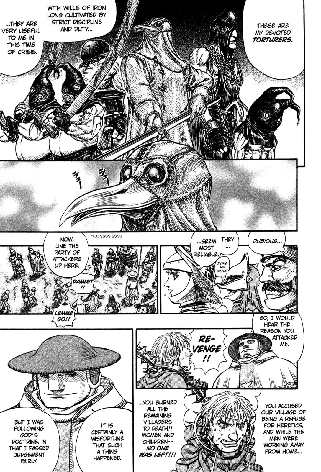 Berserk manga, chapter 132, page 11 of 22