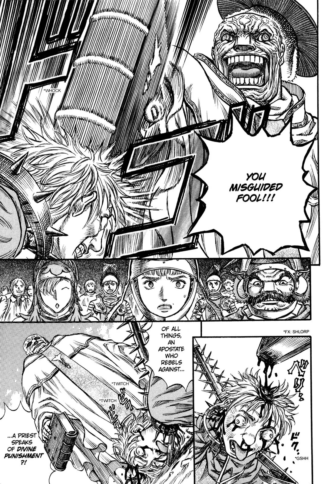 Berserk manga, chapter 132, page 13 of 22