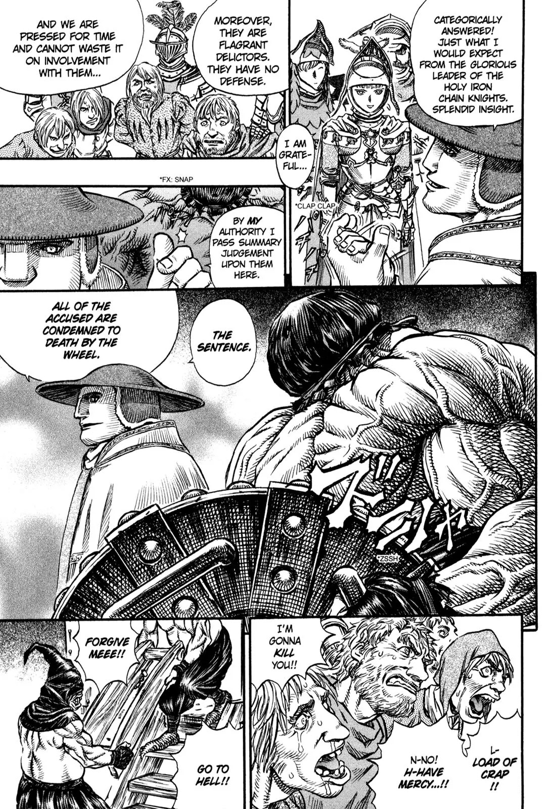 Berserk manga, chapter 132, page 15 of 22